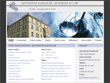 Tablet Screenshot of bultas-advokat.cz
